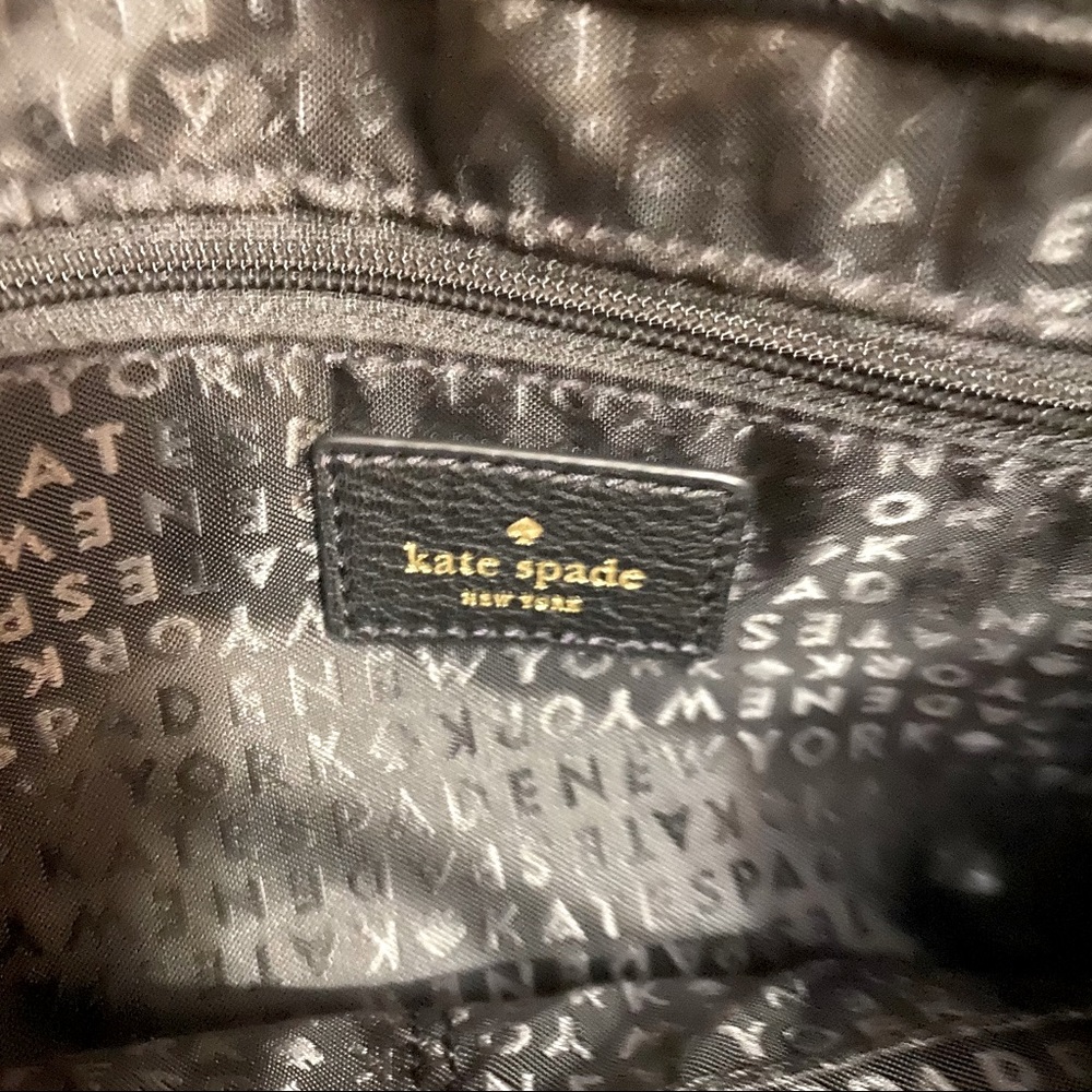 ♠️ Kate Spade Black Drawstring Backpack - Picture 4 of 9